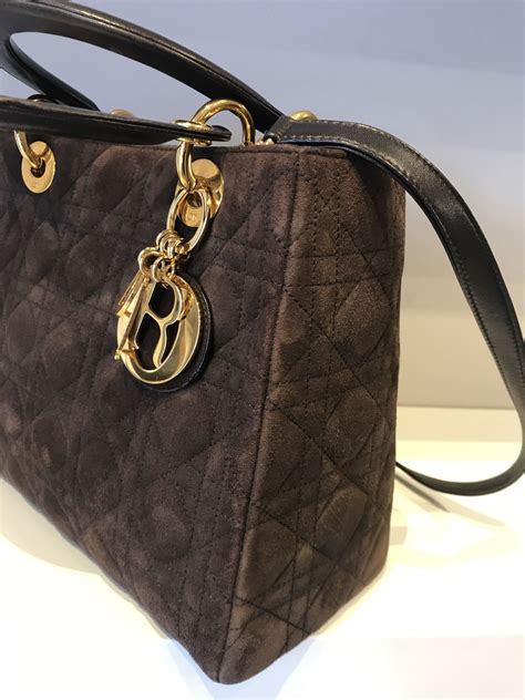 borsa dior scamosciata marrone|Borse DIOR da Donna .